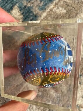 Steve Garvey Autographed Baseball Dodgers MLB